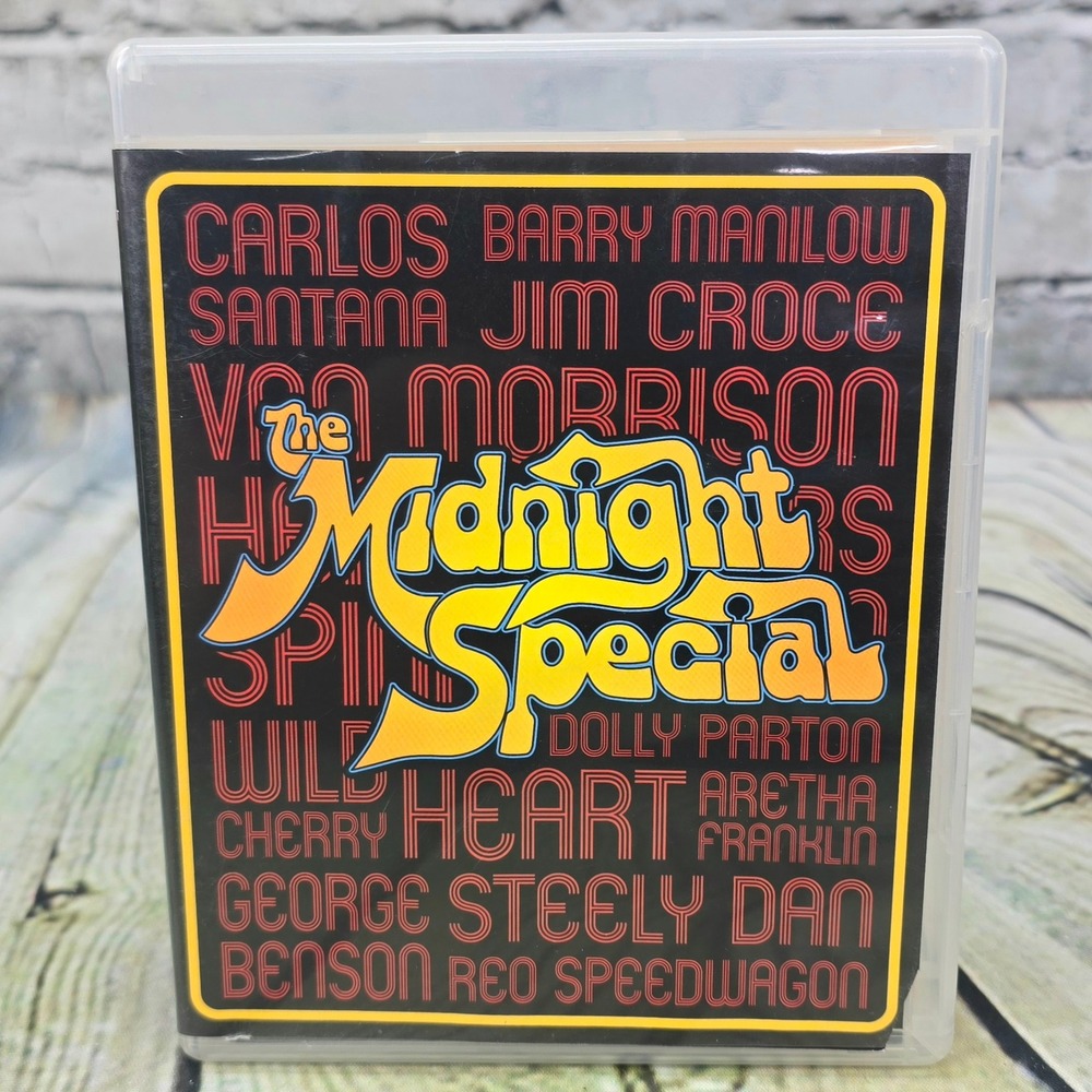 Time Life The Midnight Special DVD‎ Set Music Comedy Santana Heart 70s Rock Live